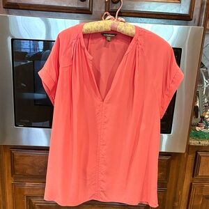 Tommy Bahama Coral Short Sleeve Blouse